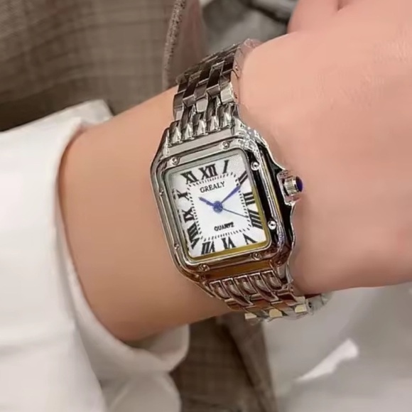 Panther Luxury Silver Women's Watch - Picture 2 of 9